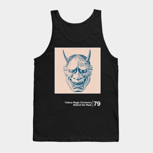 Yellow Magic Orchestra - Behind The Mask / Minimal Style Graphic Artwork Design Tank Top by saudade